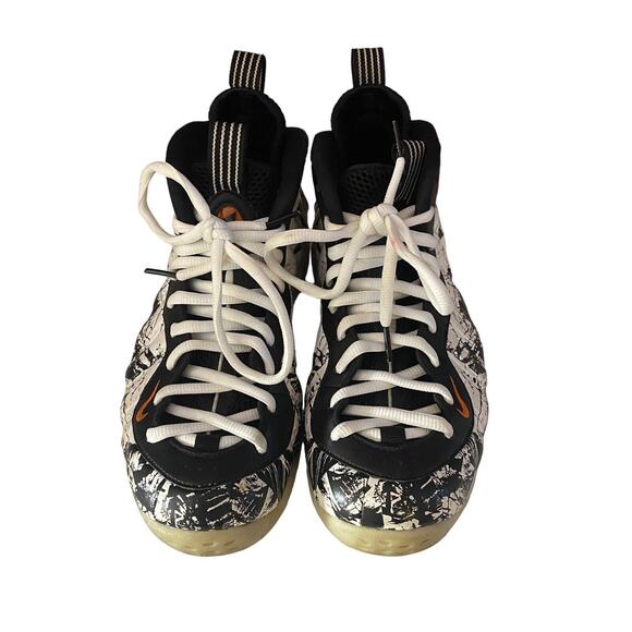 Nike Air Foamposite One Shattered Backboard 2019 Black/white/ Men’s Size 8.5 US - Picture 3 of 11